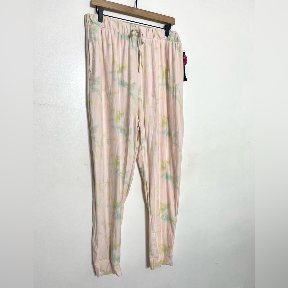 Forever 21 Womens Pastel Tie-Dye Joggers Sweatpants